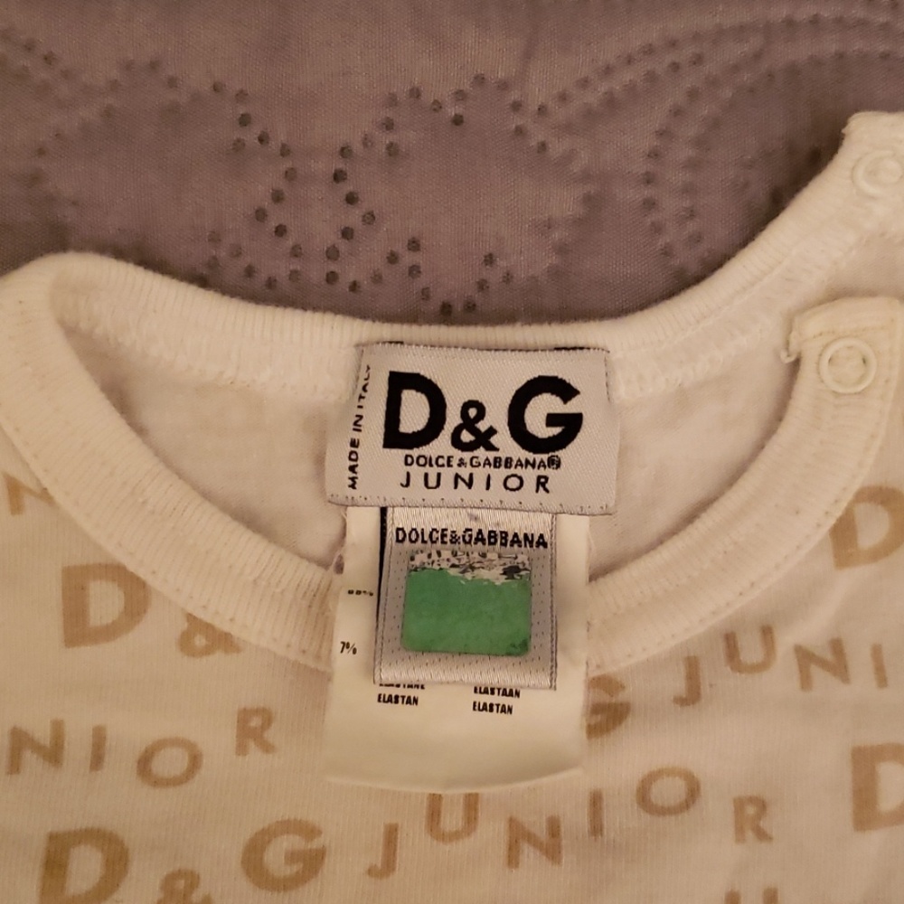D & G Junior Authentic Onesie